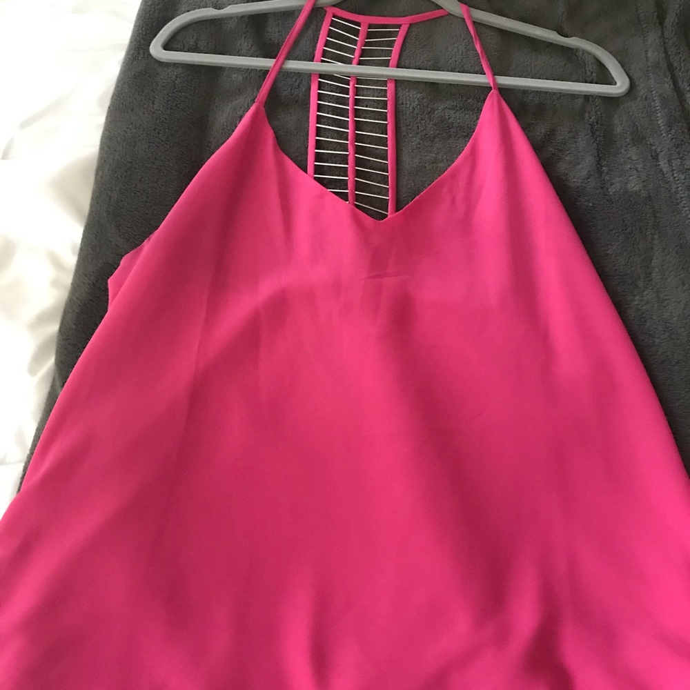Pink naked zebra size medium